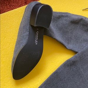 Over the knee boots. Lightweight soft material.